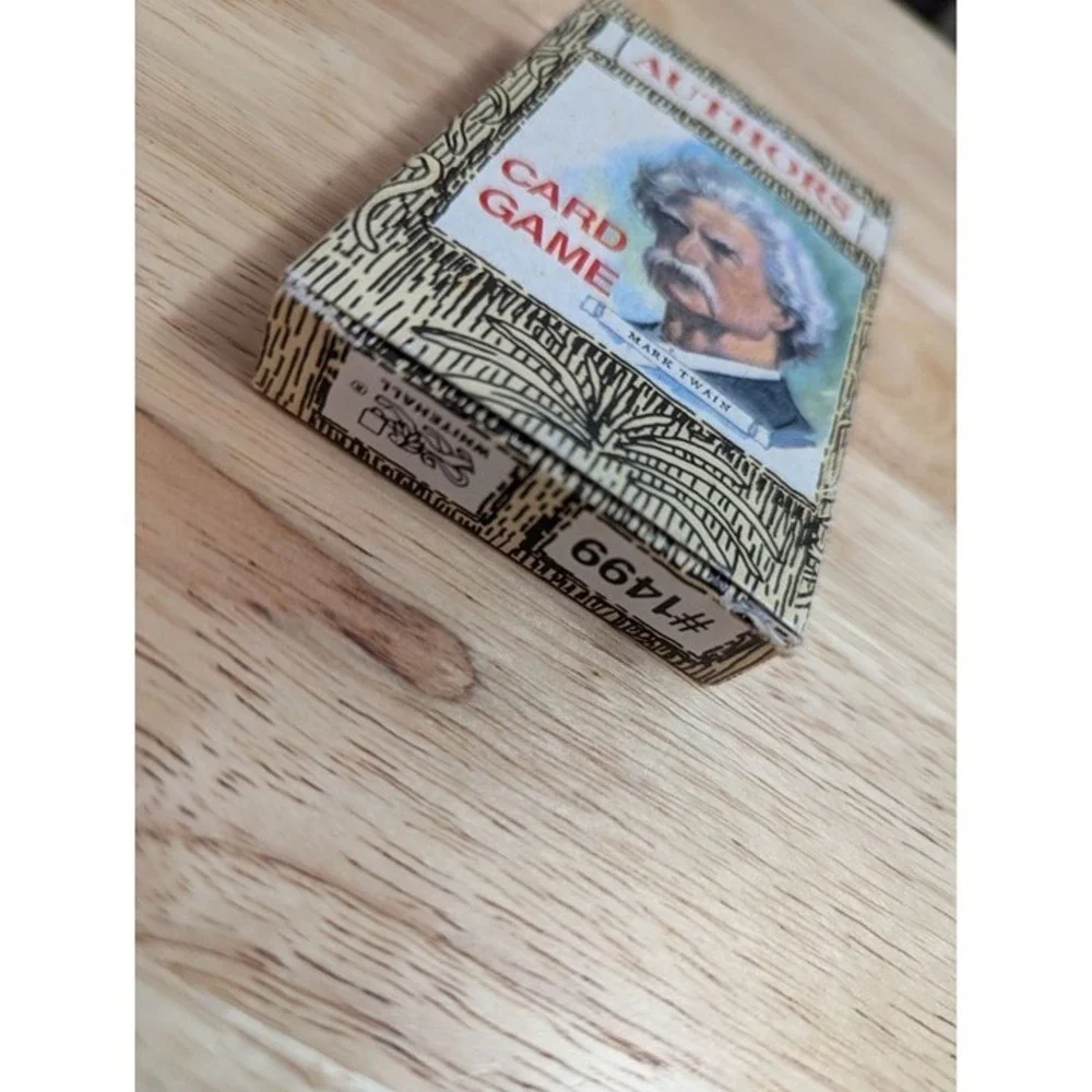 Whitehall Authors card game 1987 Mark Twain case Hong Kong